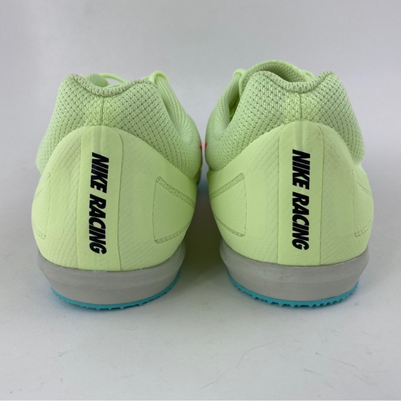 Nike Zoom Rival D 10 Volt Green Men's Track Spikes Shoes With Bag & Tool - Picture 12 of 12